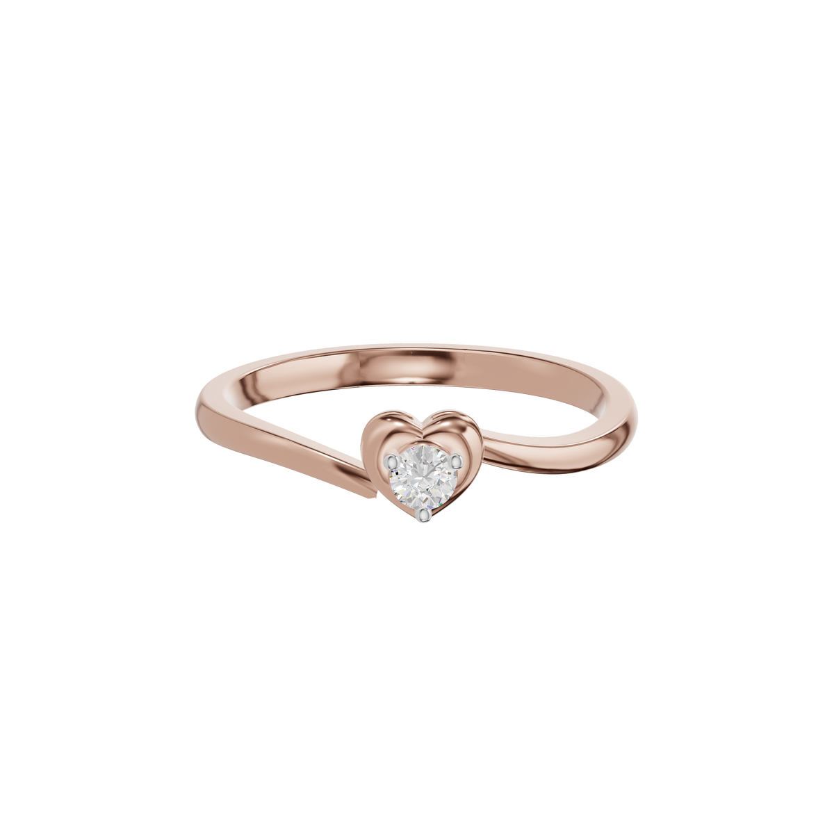 Cordelia Heart Diamond Ring