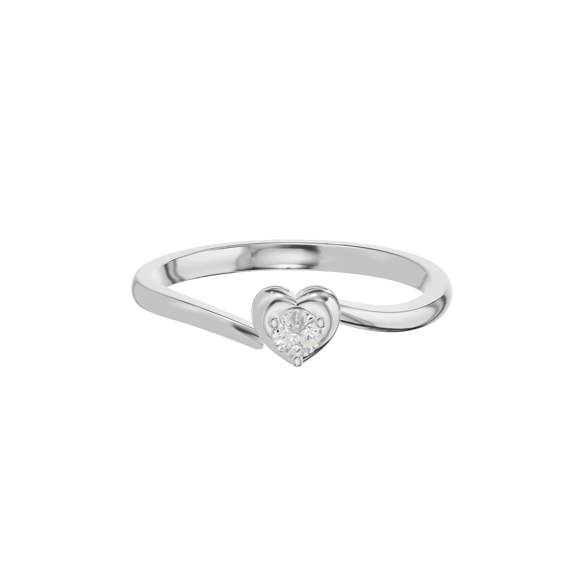 Cordelia Heart Diamond Ring