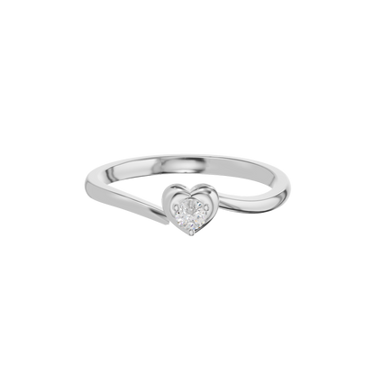 Cordelia Heart Diamond Ring