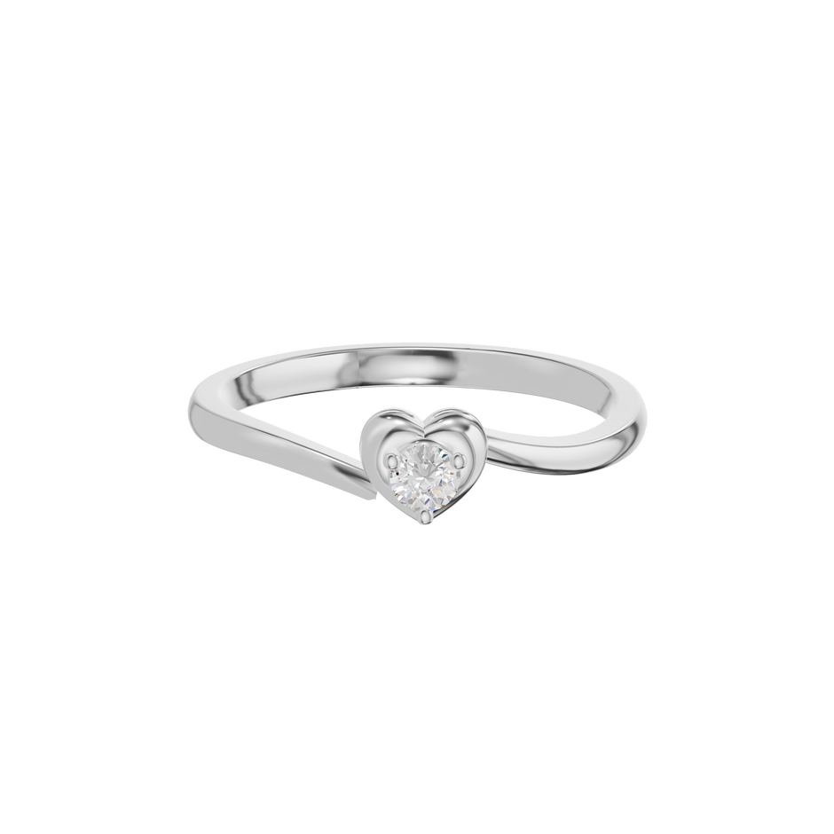 Cordelia Heart Diamond Ring