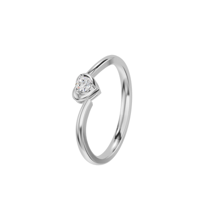 Cordelia Heart Diamond Ring