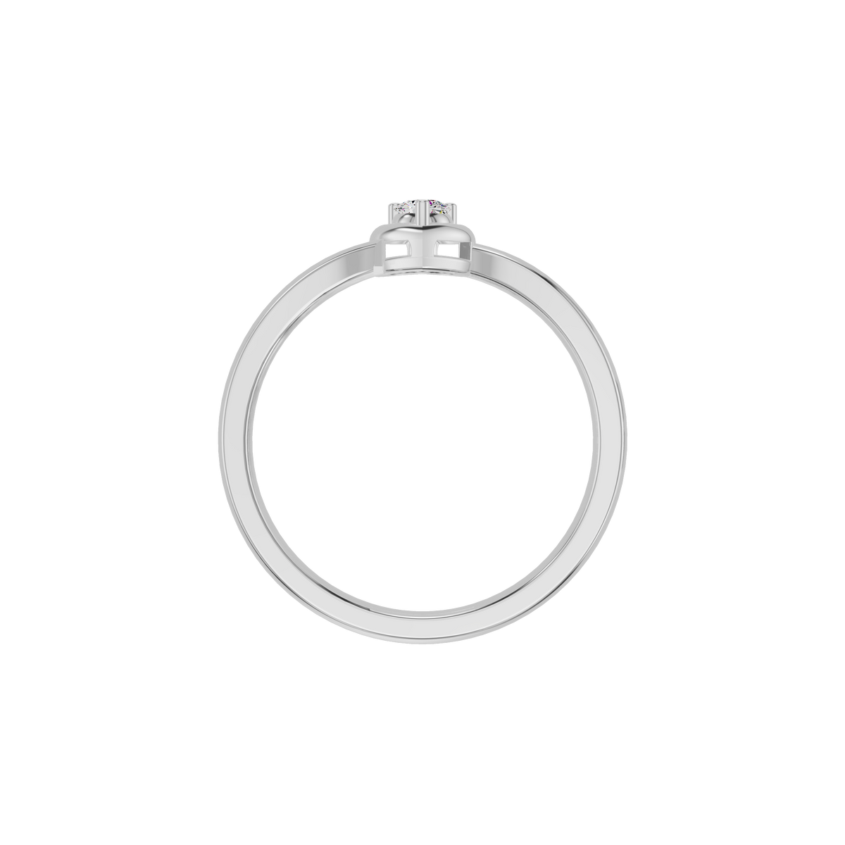Cordelia Heart Diamond Ring