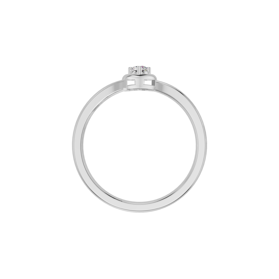 Cordelia Heart Diamond Ring