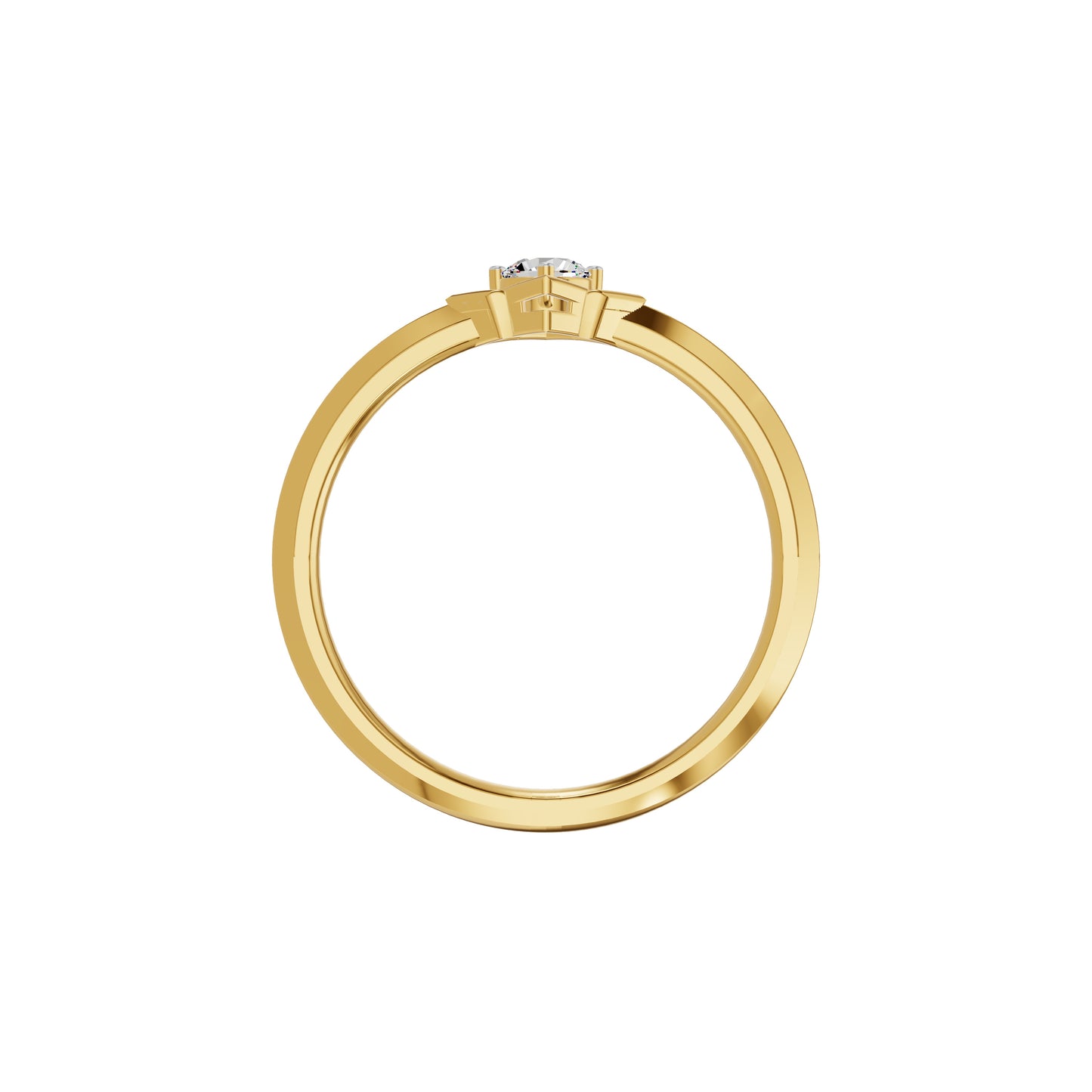 ID-IJRAX24493XX 18 KT / Yellow Gold / 18
