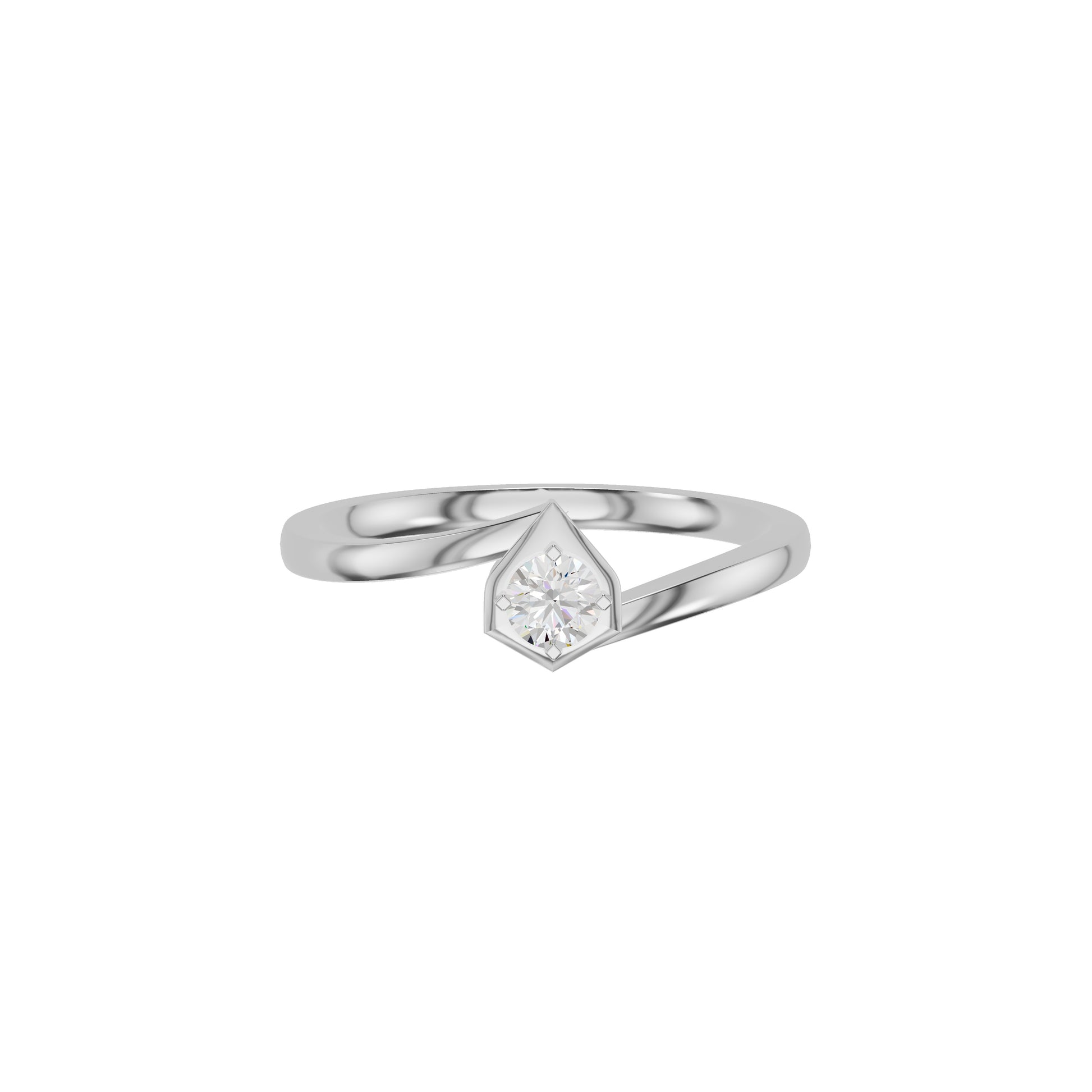 ID-IJRAX24494XX 18 KT / White Gold / 18