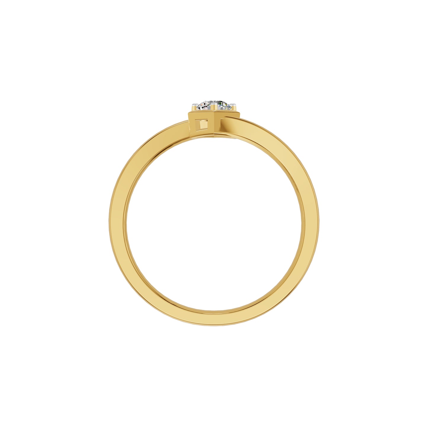 ID-IJRAX24494XX 18 KT / Yellow Gold / 18