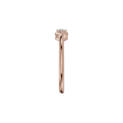 Lovelle Heart Diamond Ring