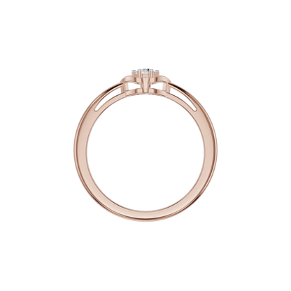 Lovelle Heart Diamond Ring