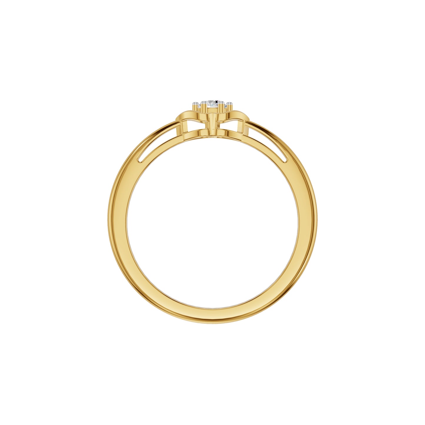 ID-IJRAX24495XX 18 KT / Yellow Gold / 18