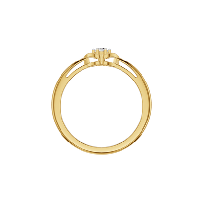 Lovelle Heart Diamond Ring