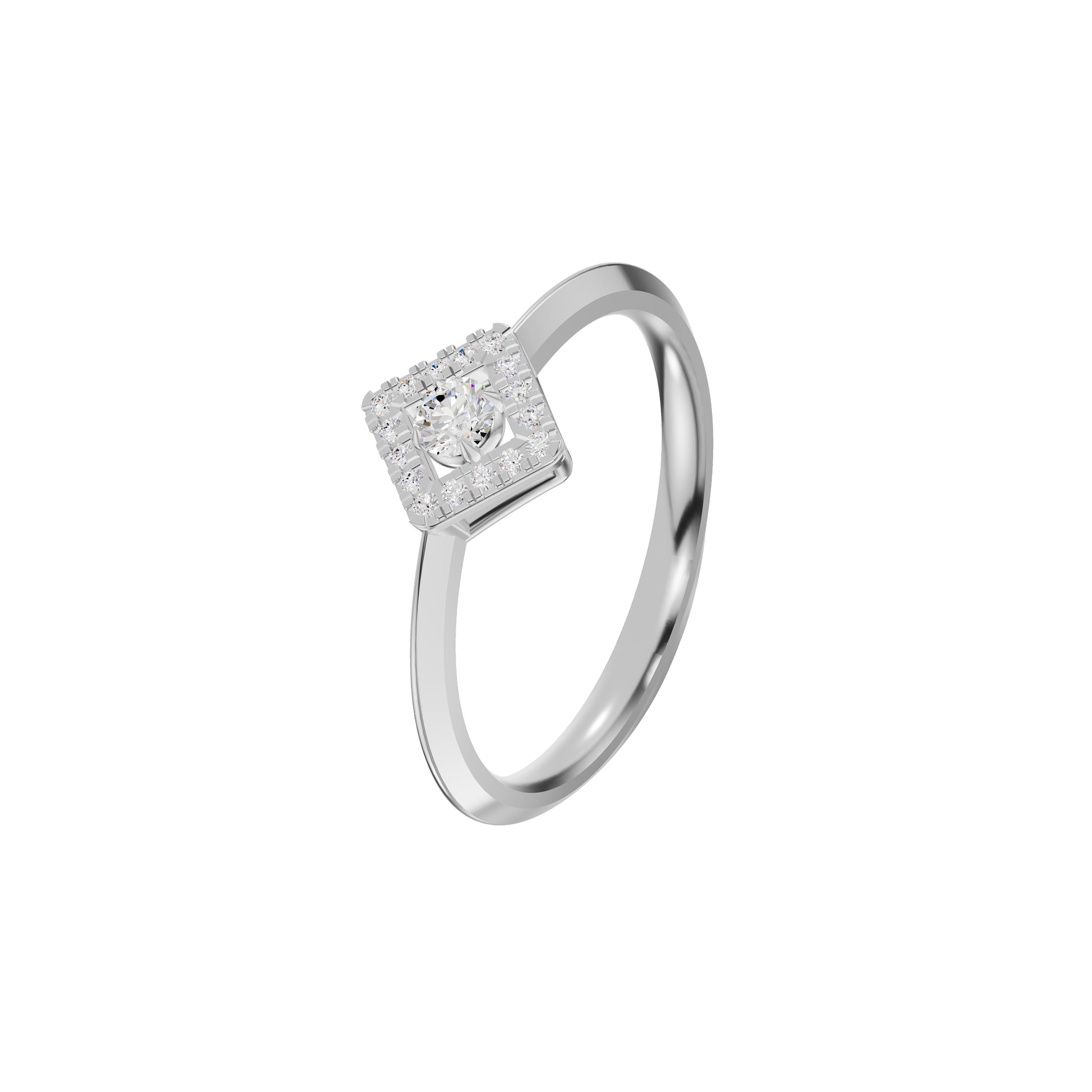 ID-IJRAX24536XX 18 KT / White Gold / 18