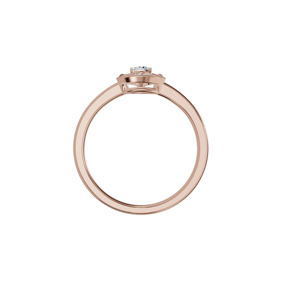 ID-IJRAX24537XX 18 KT / Rose Gold / 18