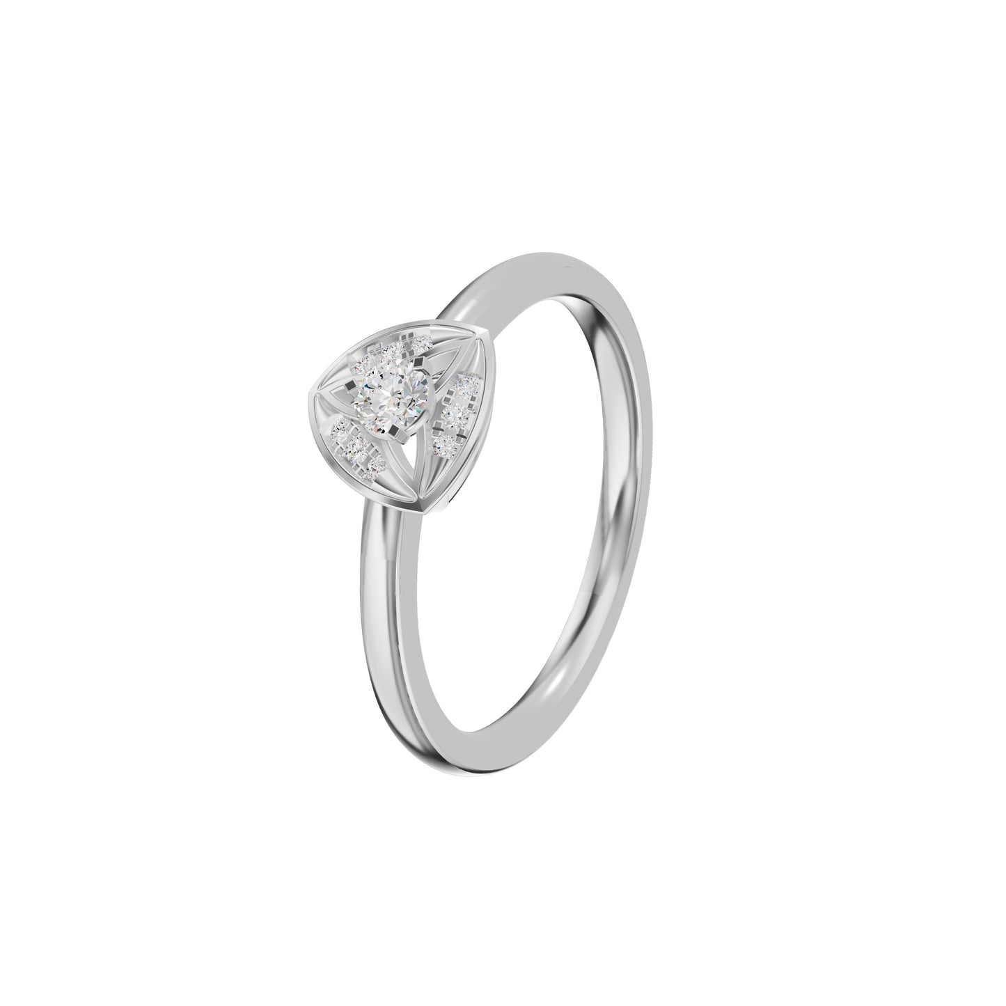 ID-IJRAX24537XX 18 KT / White Gold / 18