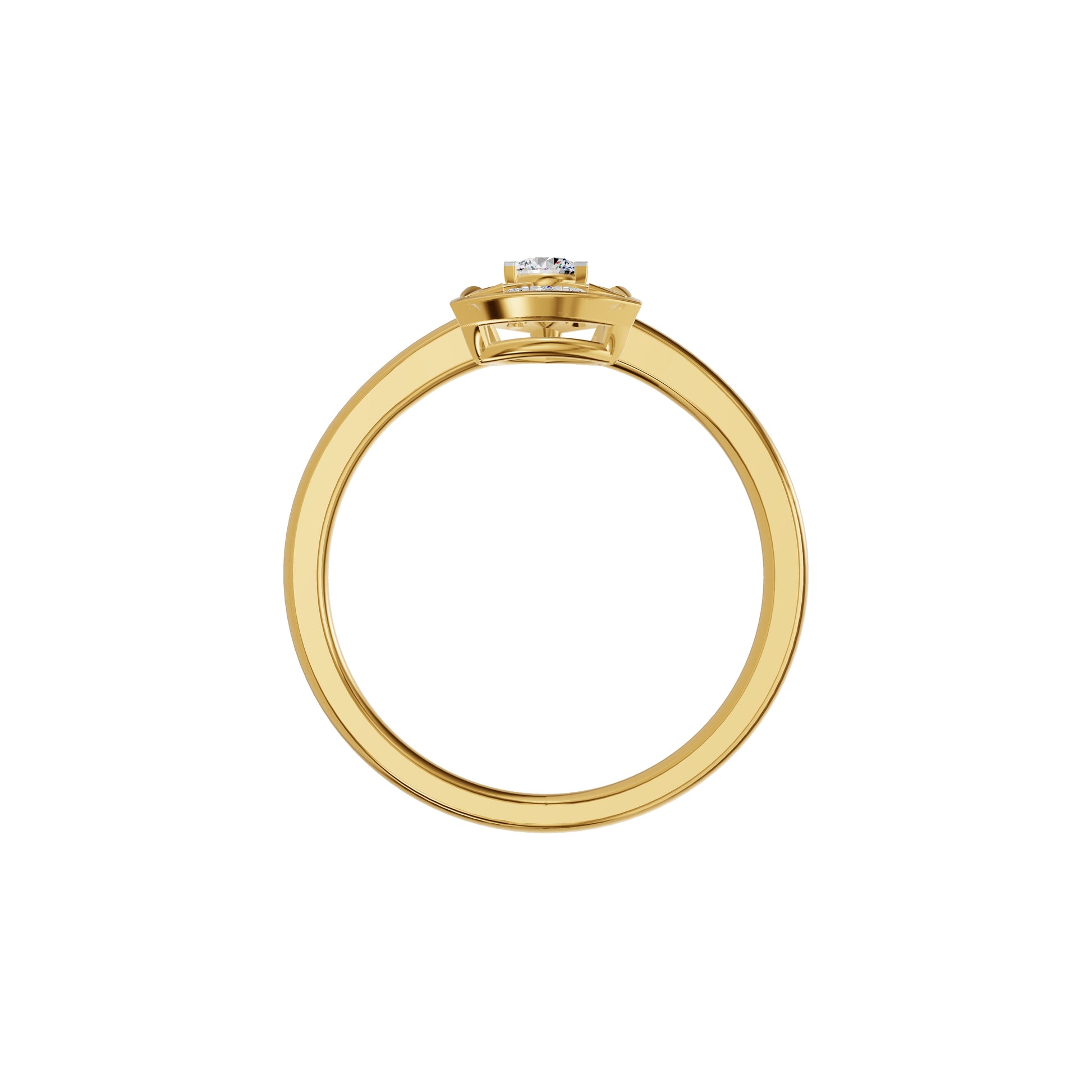 ID-IJRAX24537XX 18 KT / Yellow Gold / 18