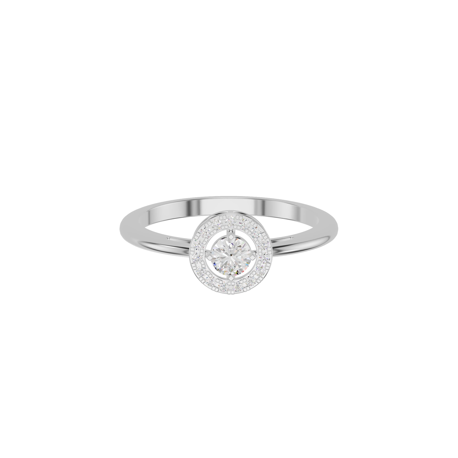 ID-IJRAX24621XX 18 KT / White Gold / 18
