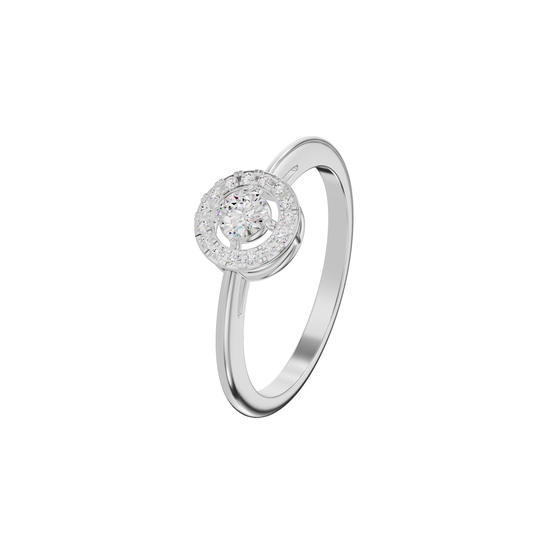 ID-IJRAX24621XX 18 KT / White Gold / 18