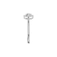 ID-IJRAX24621XX 18 KT / White Gold / 18