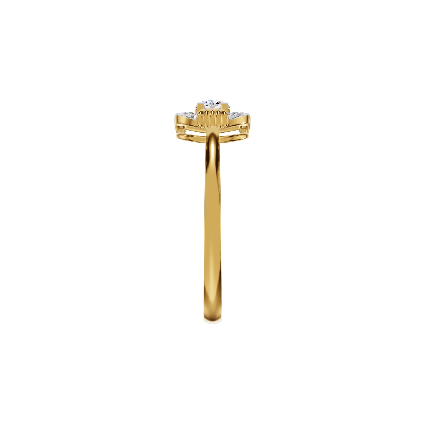 ID-IJRAX25835XX 18 KT / Yellow Gold / 18