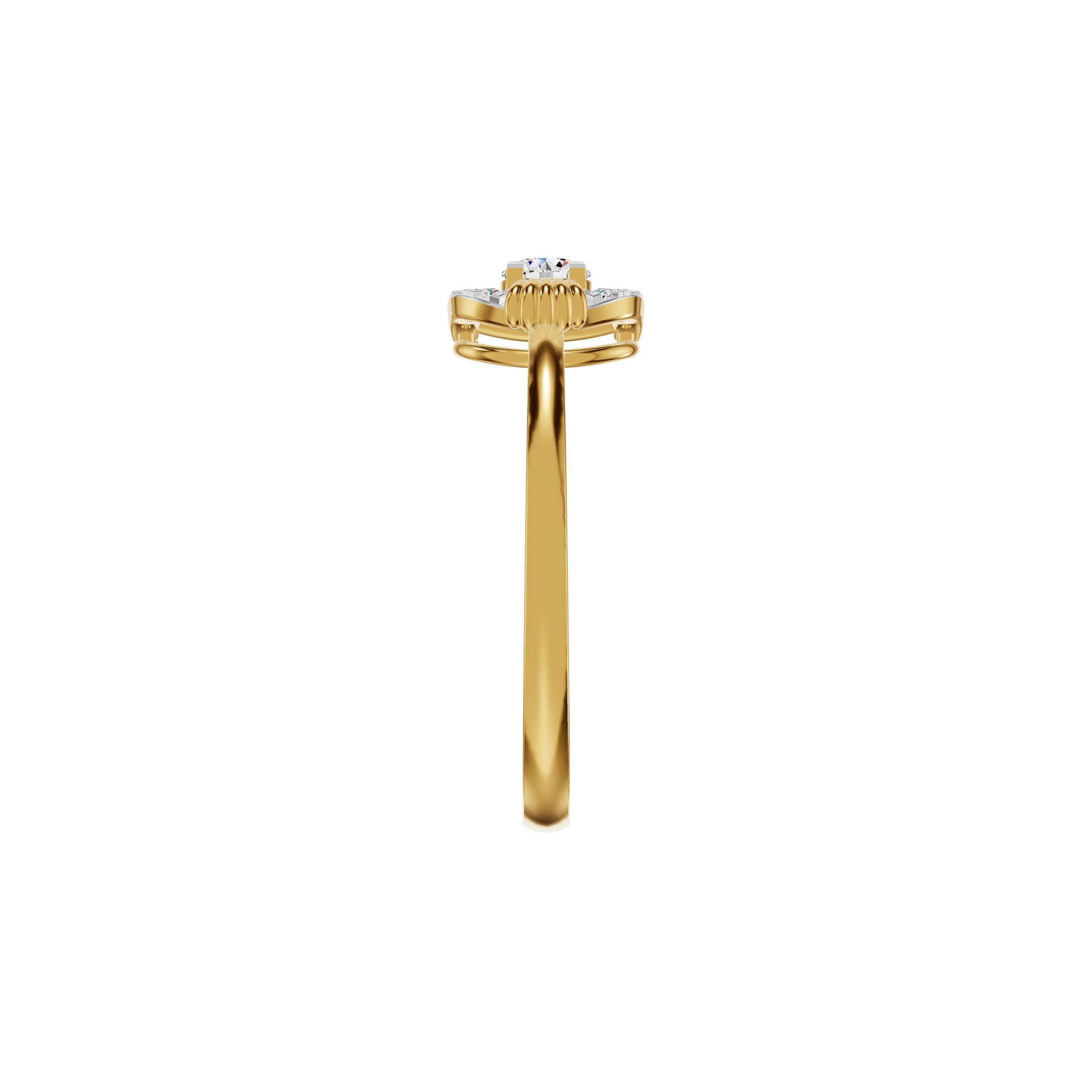 ID-IJRAX25835XX 18 KT / Yellow Gold / 18