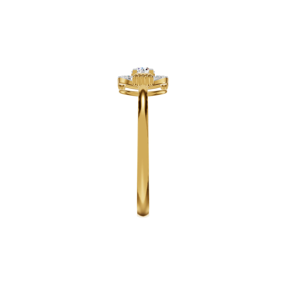 ID-IJRAX25835XX 18 KT / Yellow Gold / 18