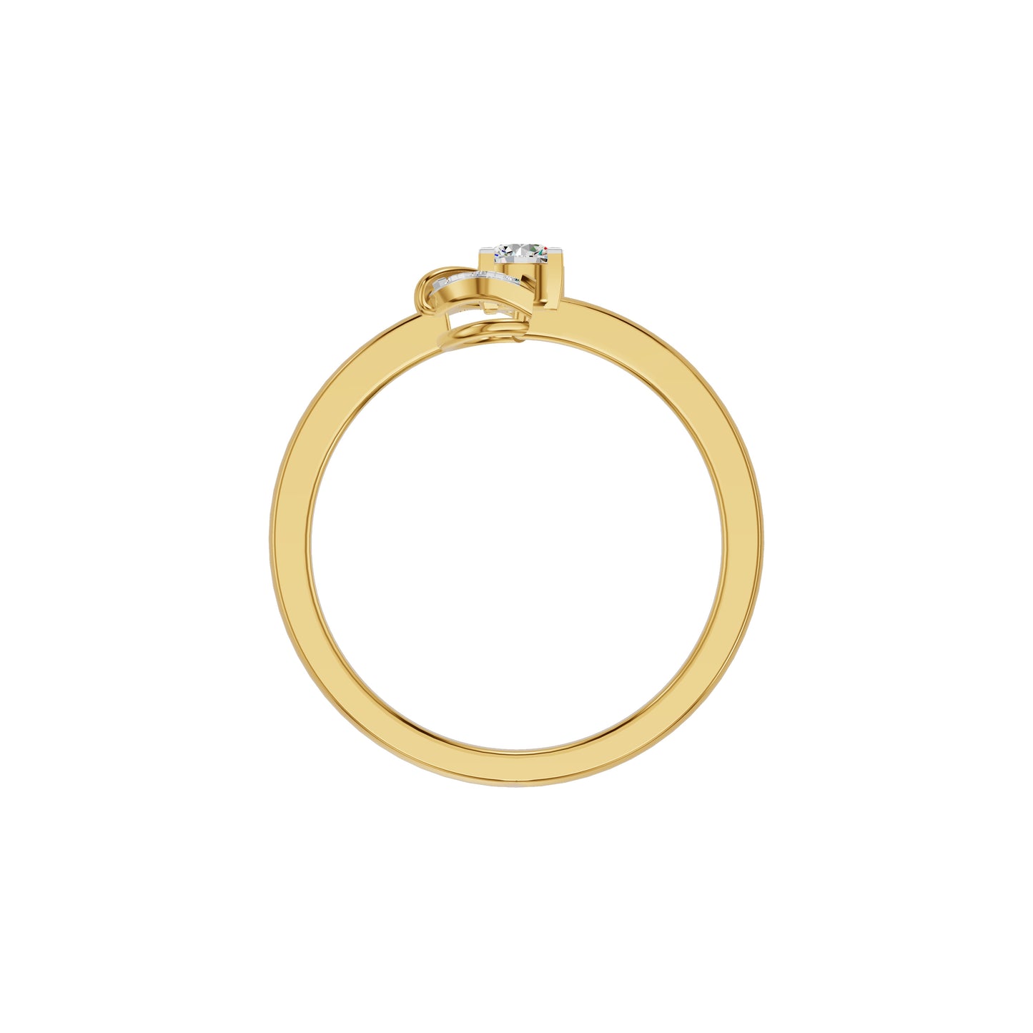 ID-IJRAX25835XX 18 KT / Yellow Gold / 18