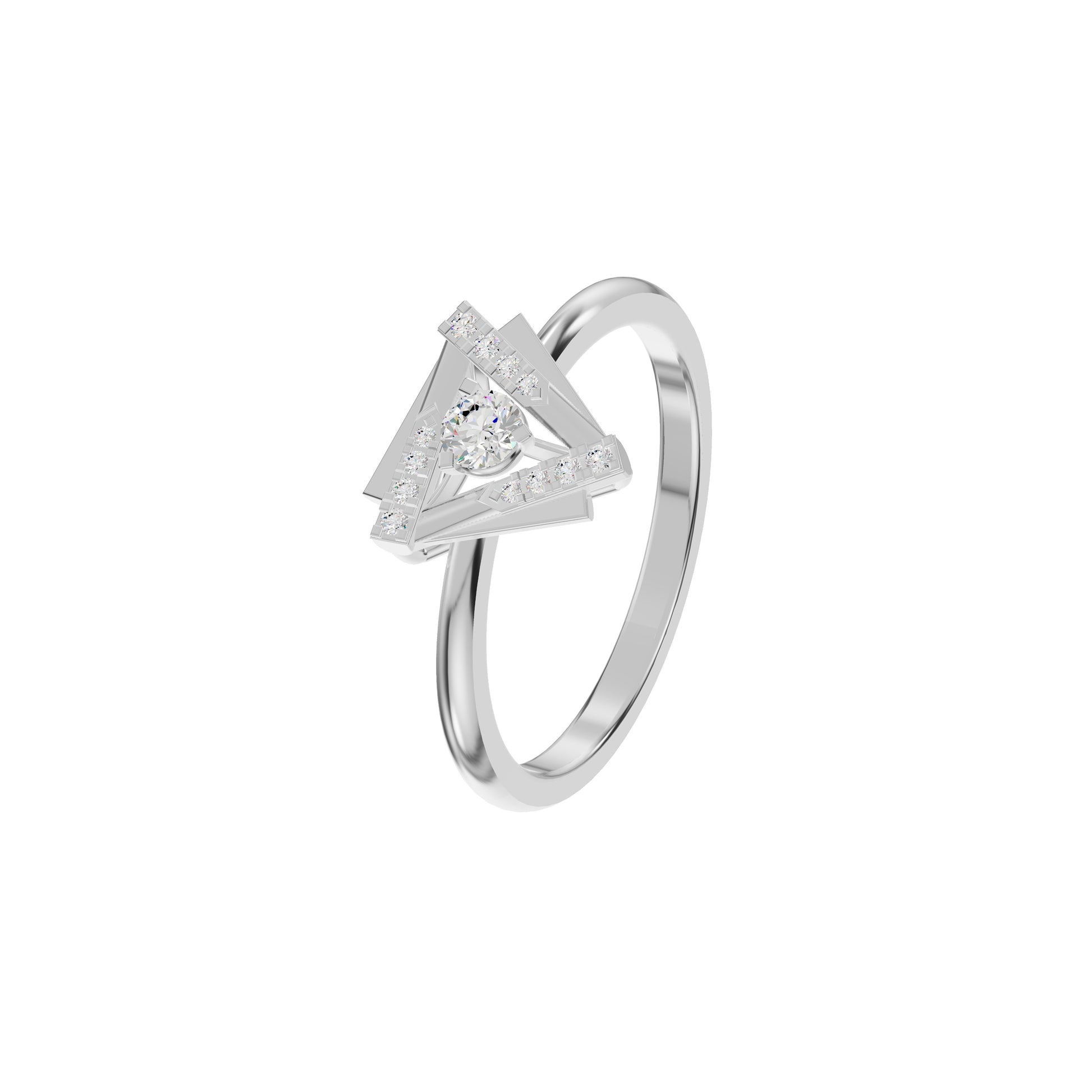 ID-IJRAX25837XX 18 KT / White Gold / 18