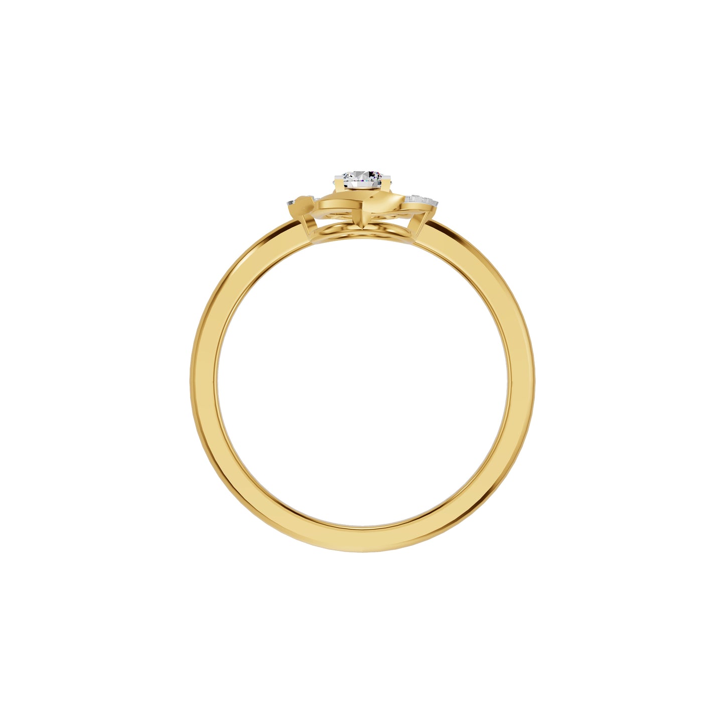 ID-IJRAX25838XX 18 KT / Yellow Gold / 18