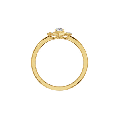 ID-IJRAX25838XX 18 KT / Yellow Gold / 18