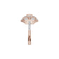 Hexaflora Diamond Ring
