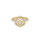 Hexaflora Diamond Ring