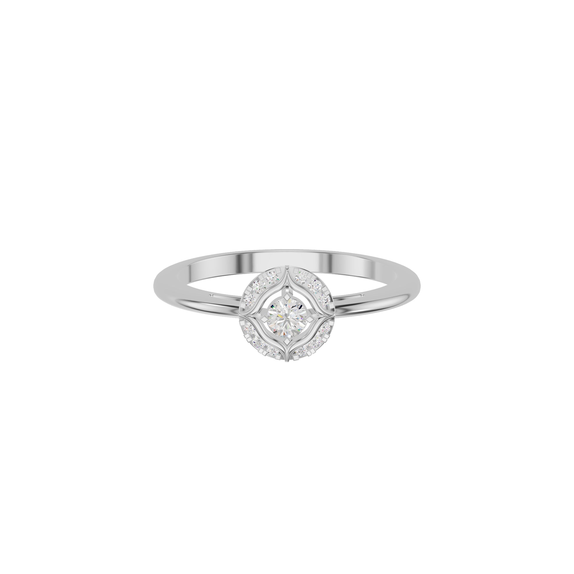 ID-IJRCX24535XX 18 KT / White Gold / 18