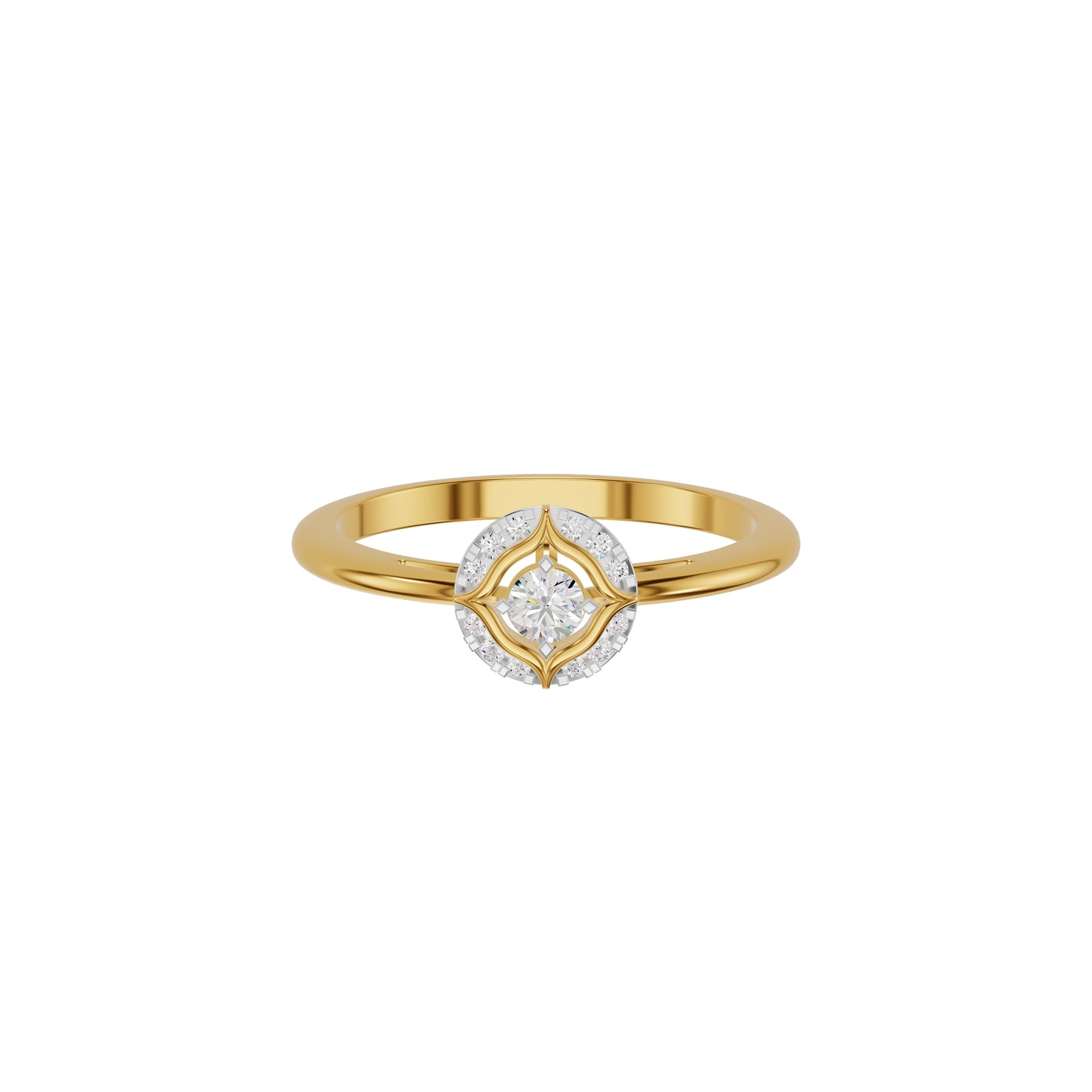 ID-IJRCX24535XX 18 KT / Yellow Gold / 18
