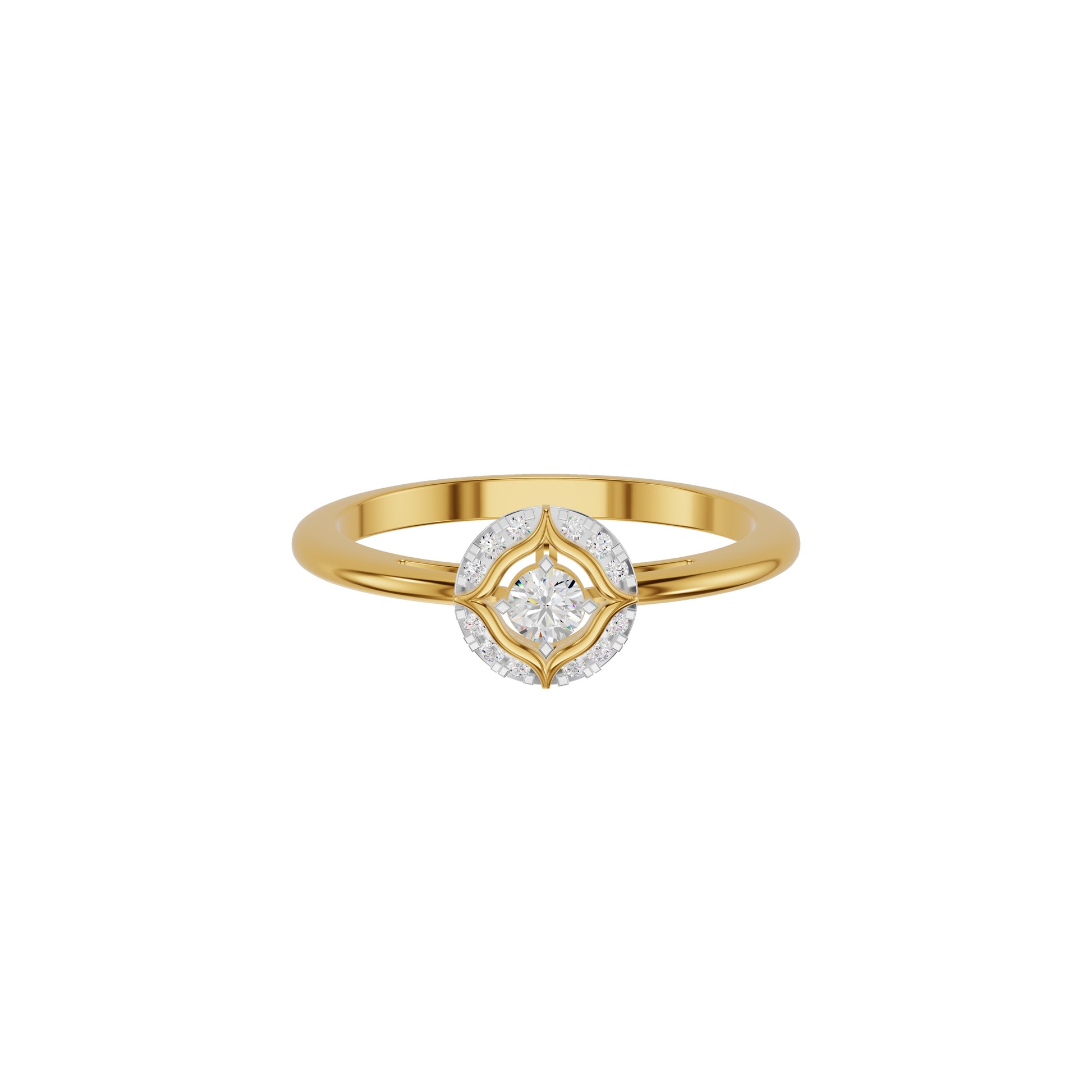ID-IJRCX24535XX 18 KT / Yellow Gold / 18