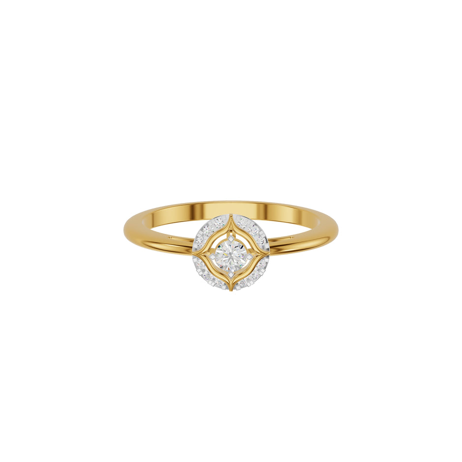ID-IJRCX24535XX 18 KT / Yellow Gold / 18