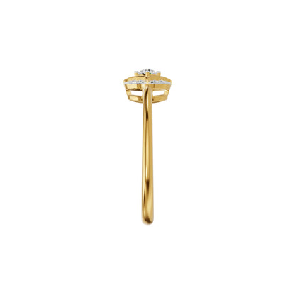 ID-IJRCX24535XX 18 KT / Yellow Gold / 18