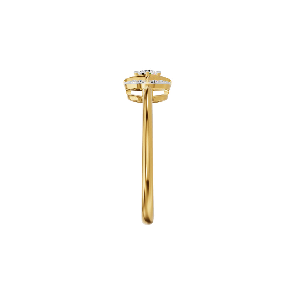 ID-IJRCX24535XX 18 KT / Yellow Gold / 18