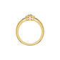 ID-IJRCX24535XX 18 KT / Yellow Gold / 18