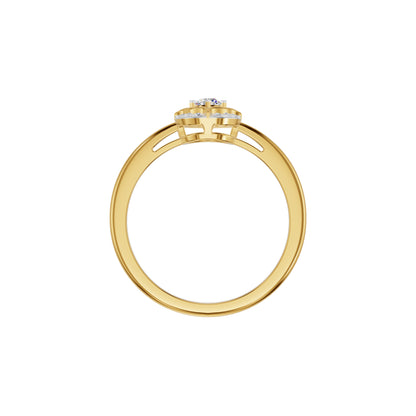 ID-IJRCX24535XX 18 KT / Yellow Gold / 18