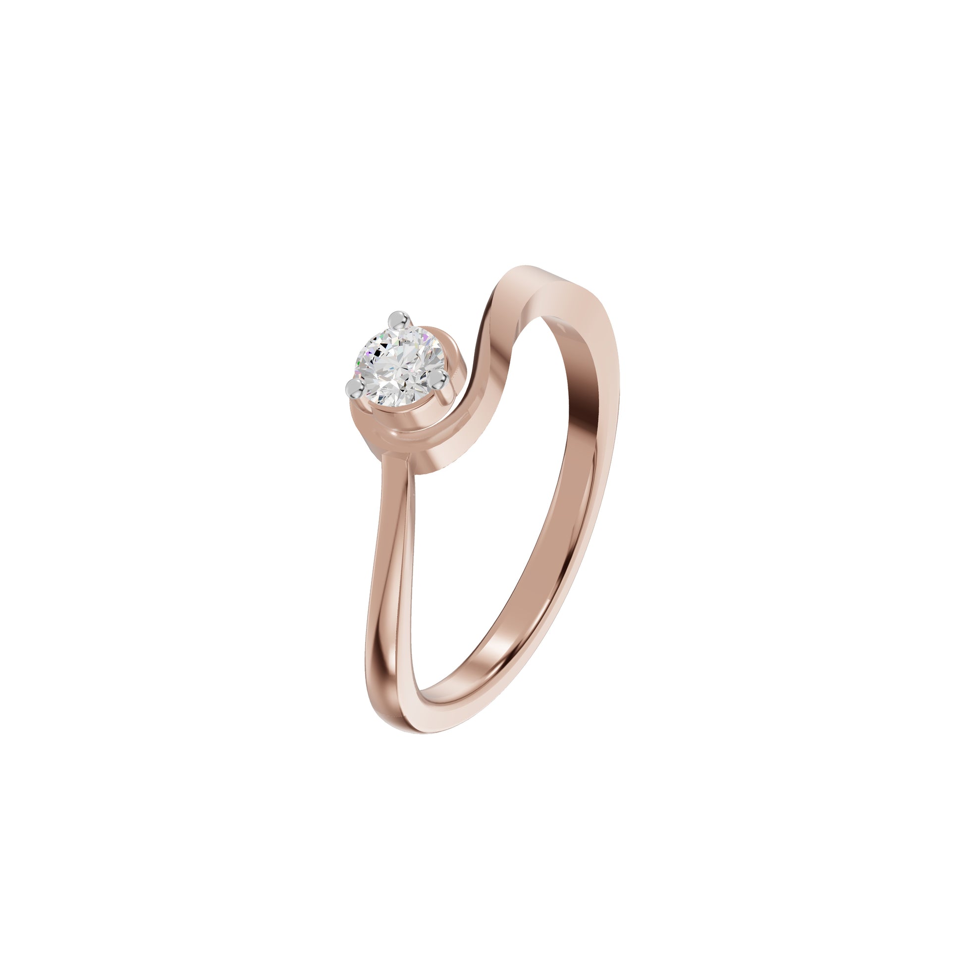 ID-IJRCX24661XA 18 KT / Rose Gold / 18