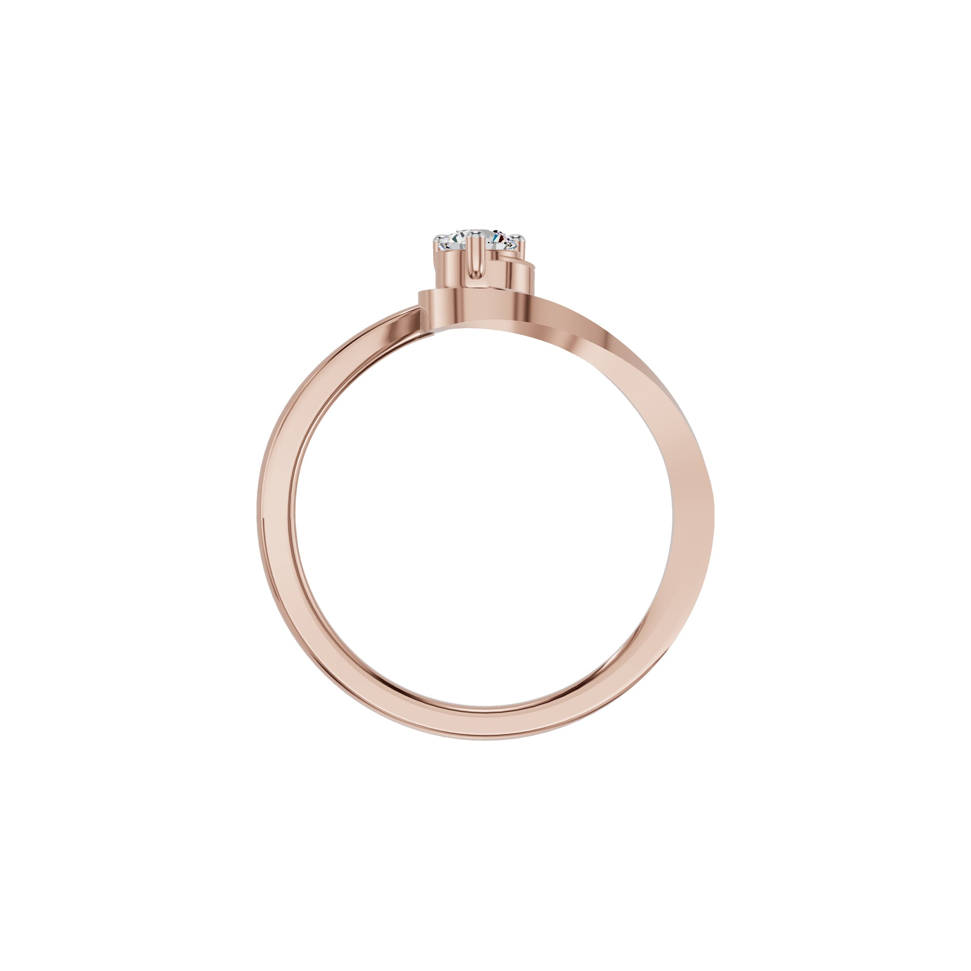 ID-IJRCX24661XA 18 KT / Rose Gold / 18