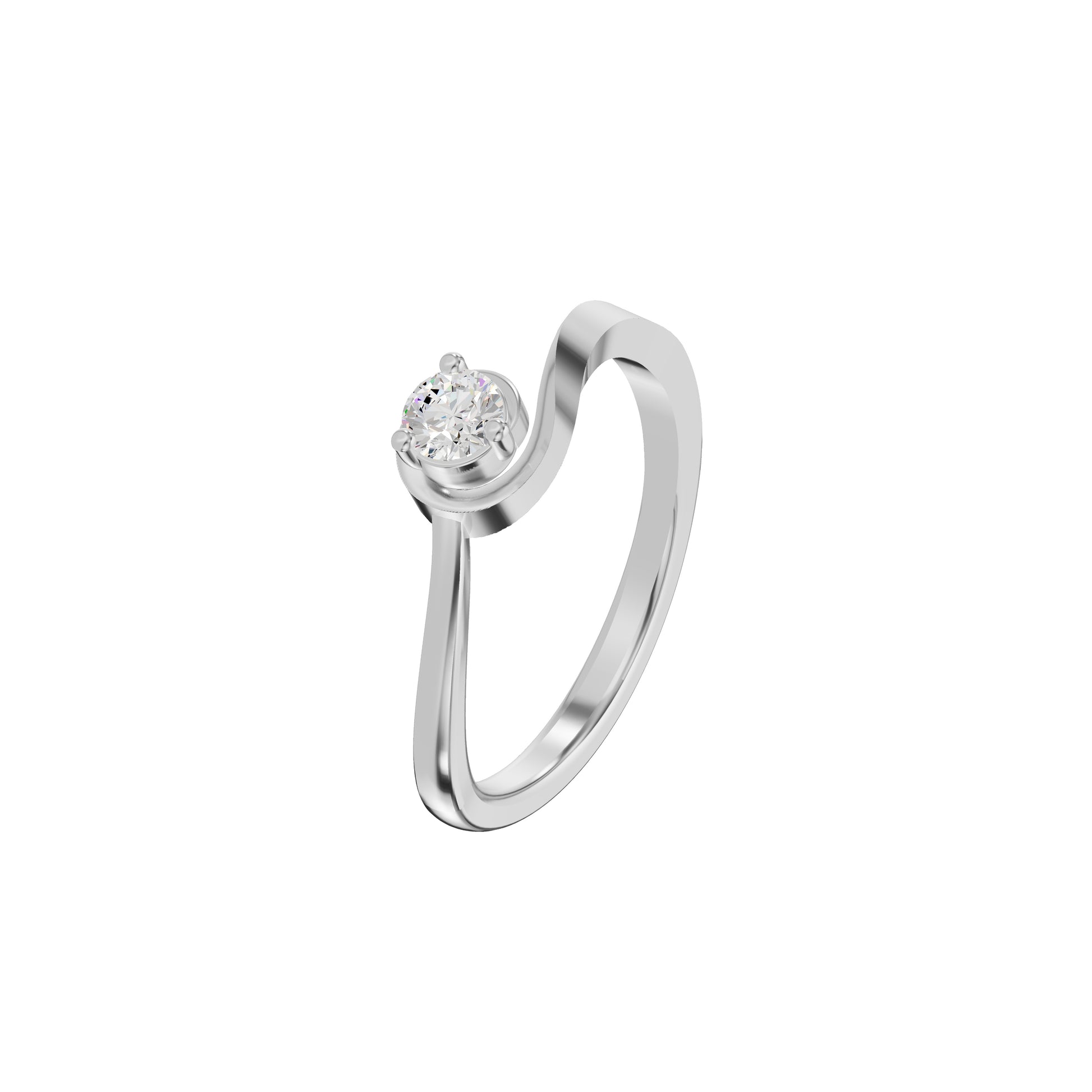 ID-IJRCX24661XA 18 KT / White Gold / 18