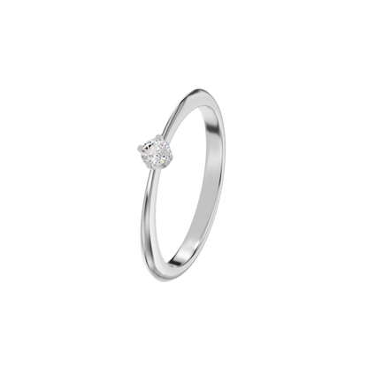 Velisse Solitaire Diamond Ring