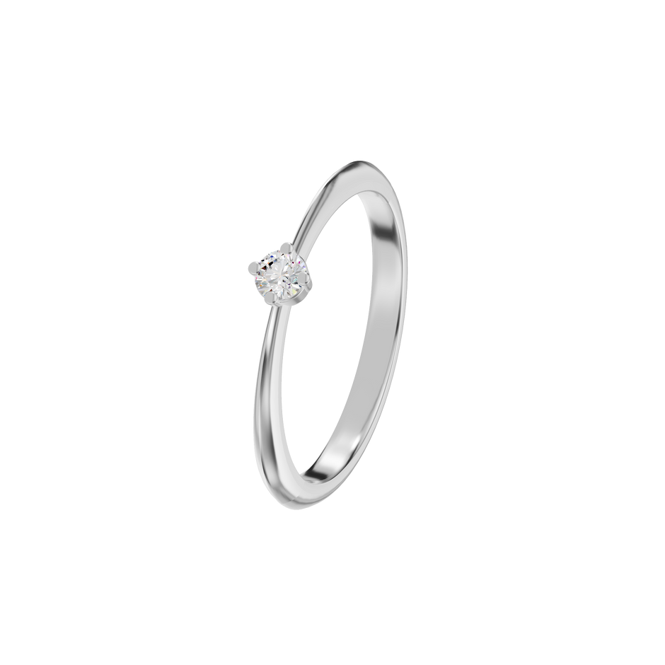 Velisse Solitaire Diamond Ring