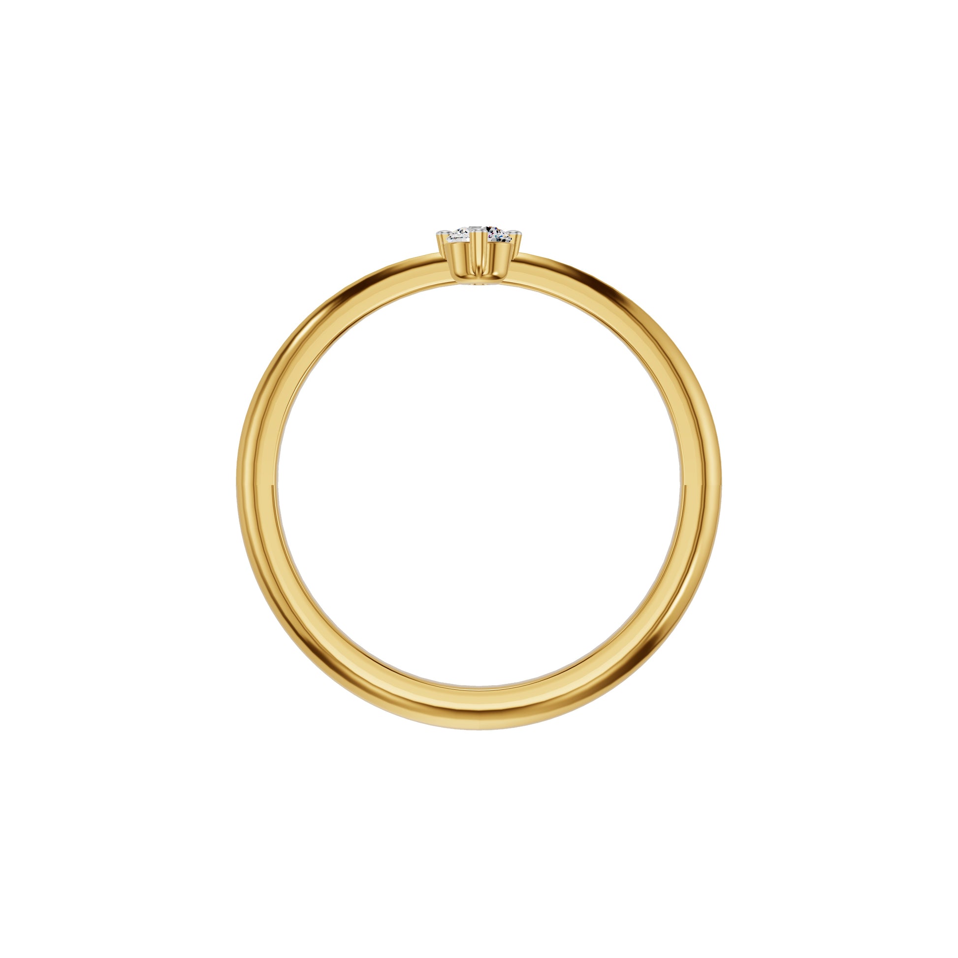 ID-IJRCX24662XX 18 KT / Yellow Gold / 18