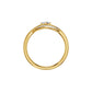 ID-IJRCX24663XX 18 KT / Yellow Gold / 18