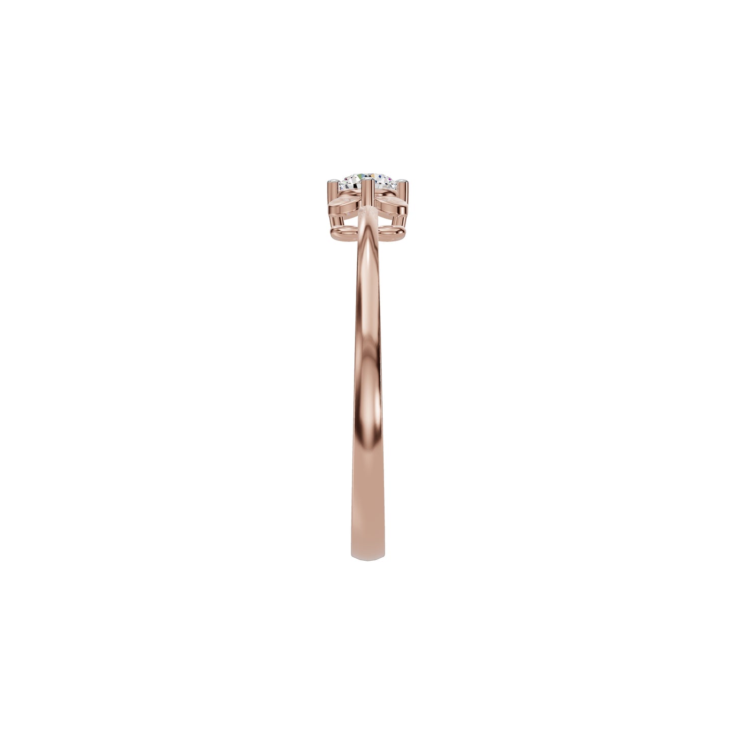 Petalisa Diamond Ring 18 KT / Rose Gold / 18