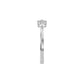Petalisa Diamond Ring 18 KT / White Gold / 18
