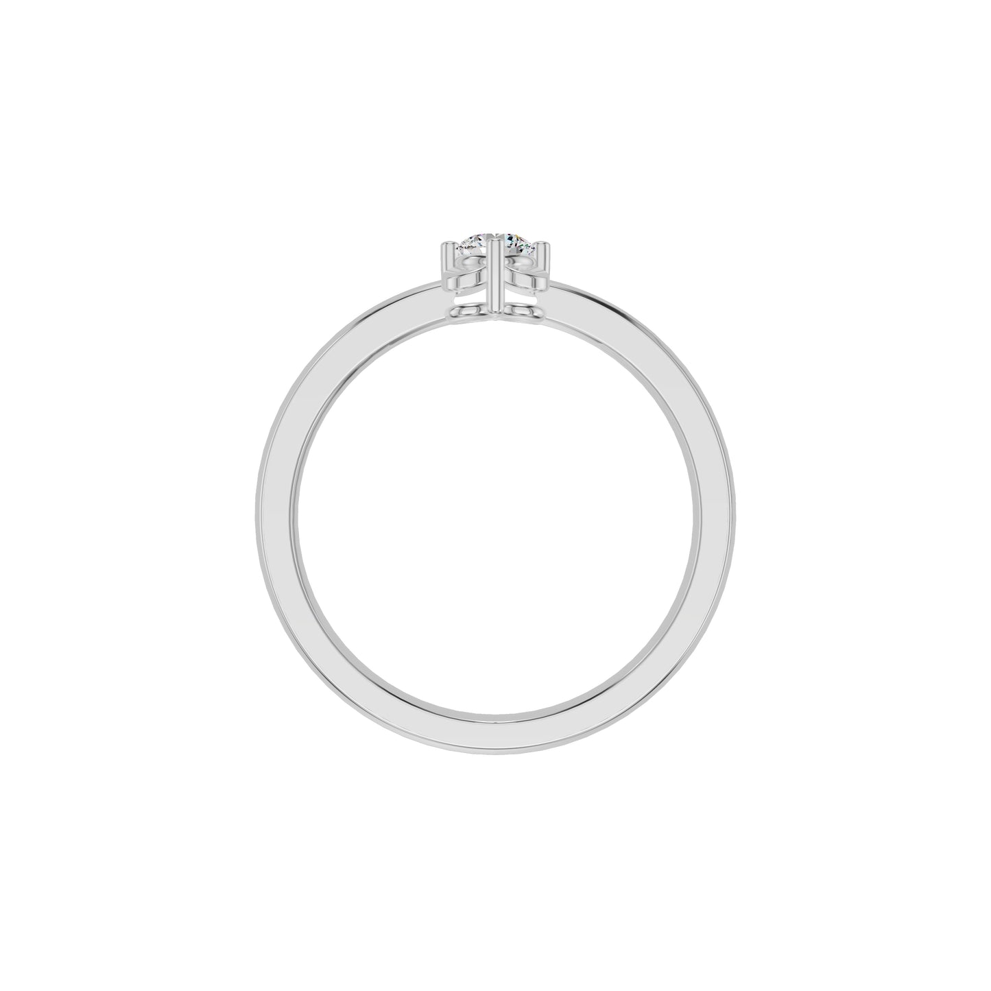Petalisa Diamond Ring 18 KT / White Gold / 18