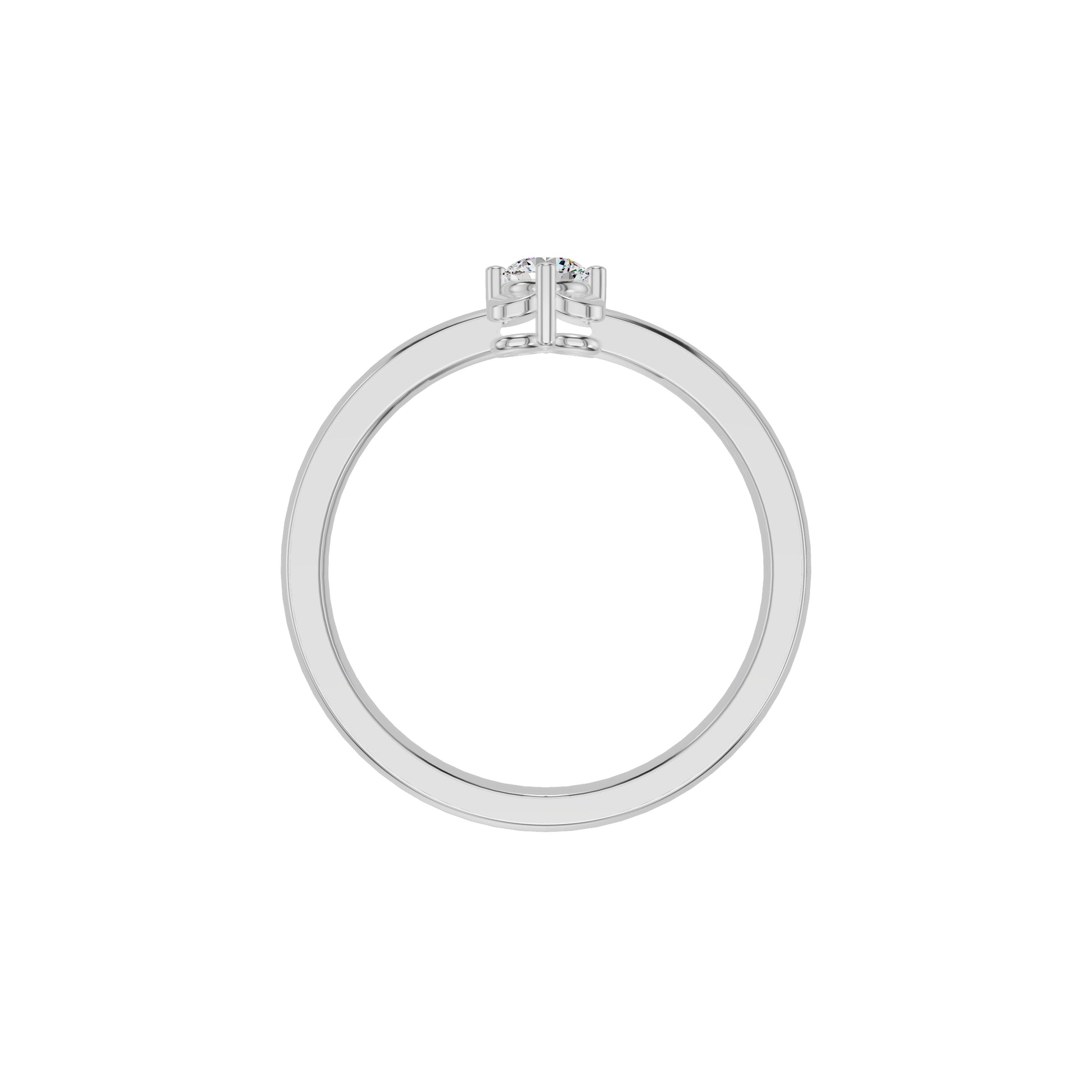 Petalisa Diamond Ring 18 KT / White Gold / 18