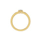Petalisa Diamond Ring 18 KT / Yellow Gold / 18